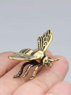 Miniature Brass Bee Figurine #117